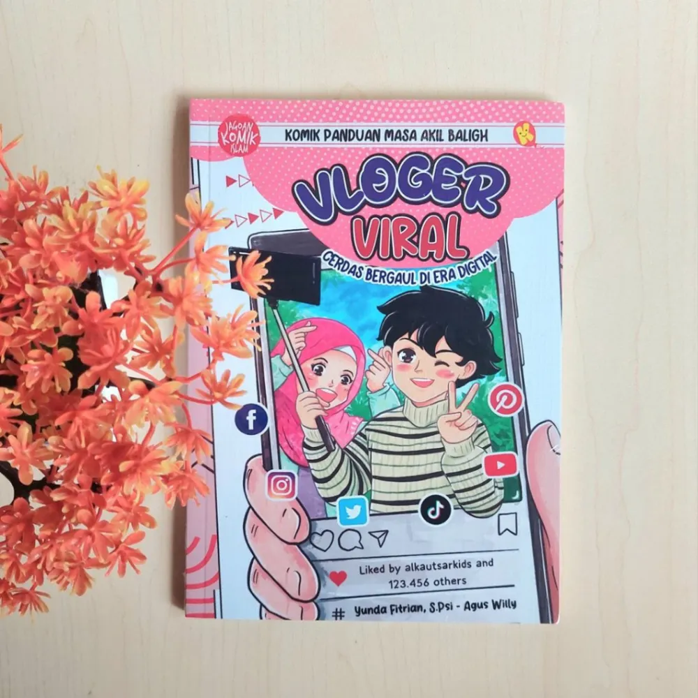 Komik Vlogger Viral Cerdas Bergaul di Era Digital | Al-Kautsar Kids