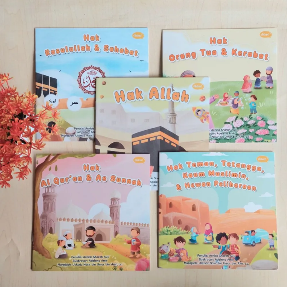 Seri Hak Dalam Islam (1 Paket Isi 5 Buku) | Ahlan Kids
