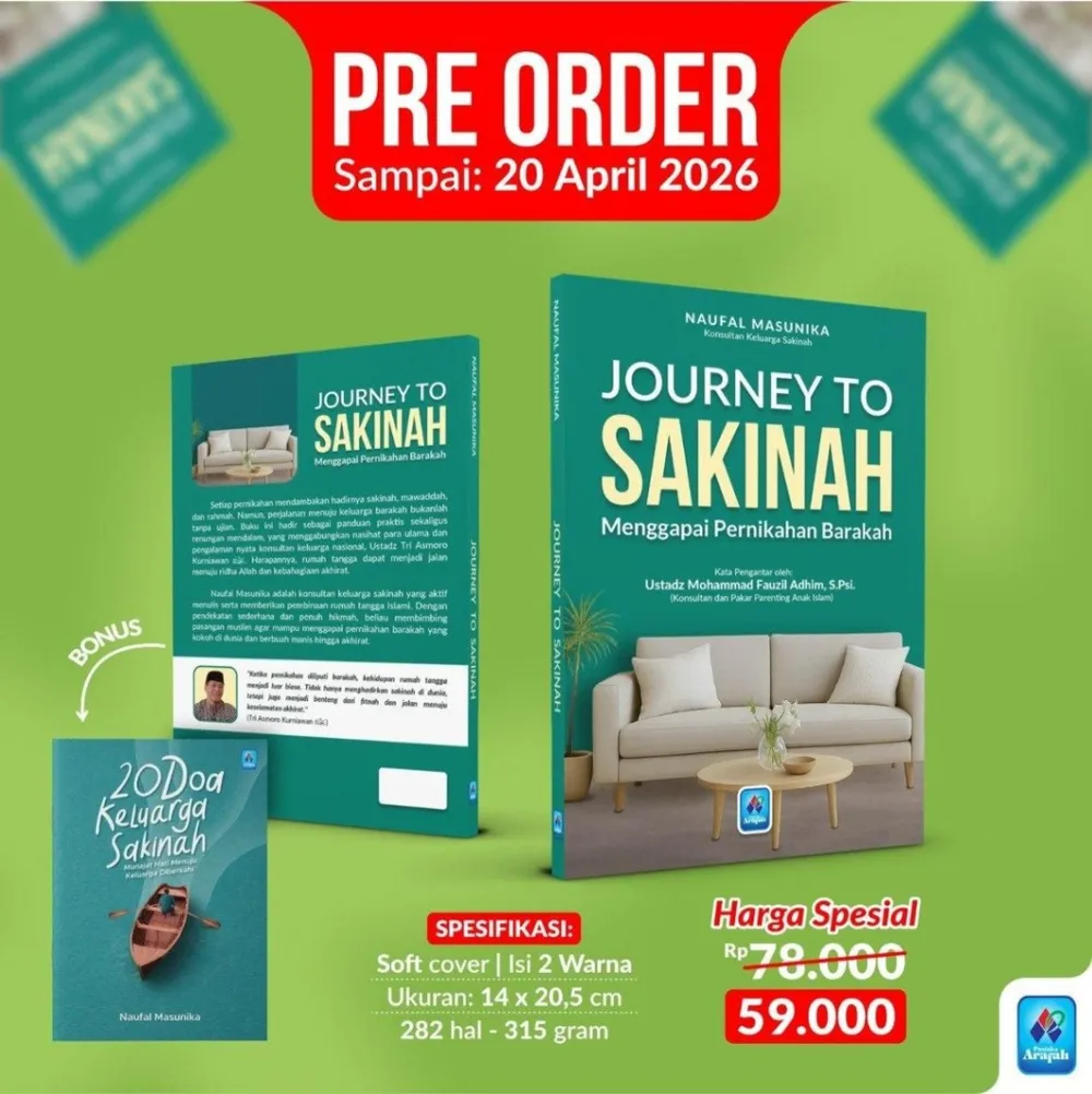 Journey To Sakinah Menggapai Pernikahan Barakah | Pustaka Arafah